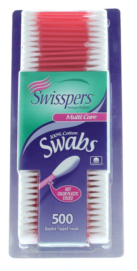 Swisspers Beauty Face Multi Care Cotton Swabs Makeup Application