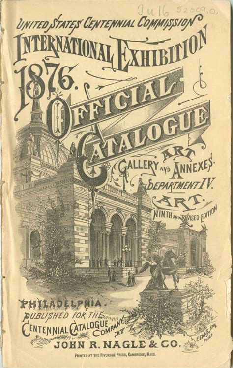 The Centennial Exhibition Philadelphia 1876