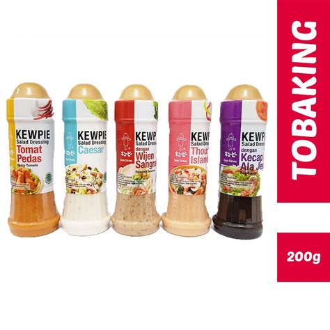 Jual Kewpie Salad Dressing Saus Siram 200 Ml Wijen Sangrai Caesar Thousand Island Soy Sauce