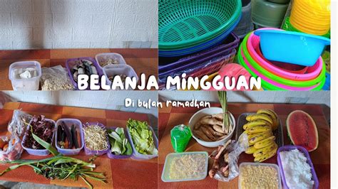 Belanja Mingguan Hemat Ke Pasar Tradisional Budget Ribu Food