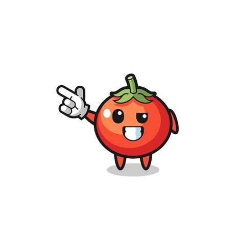 Premium Vector Tomato Character Design Or Tomato Mascot