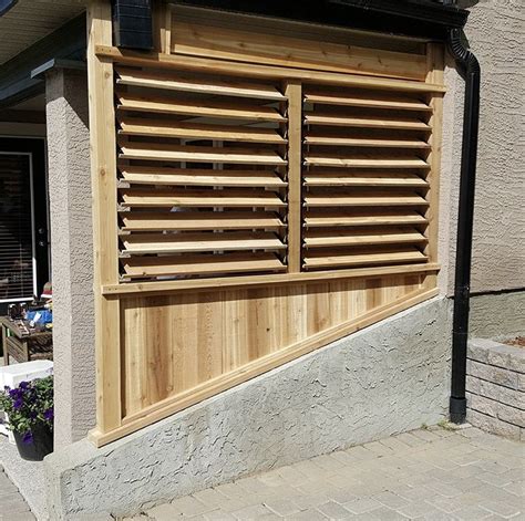 Perfect Area To Have A Cozy Louvered Privacy Wall You Can Easily