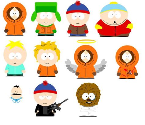 South Park Characters by spidey2099 on DeviantArt