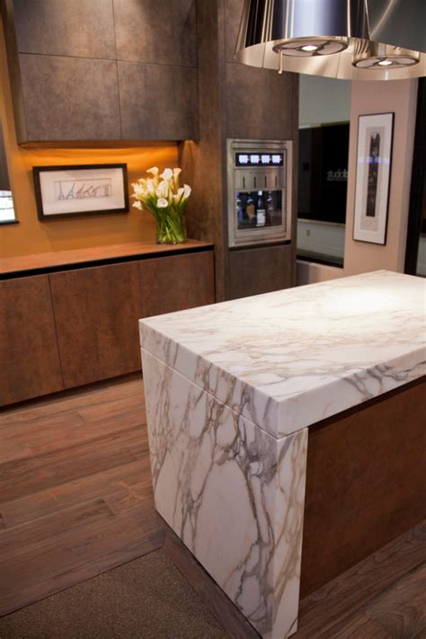 Domicile Designs Neolith Display Countertops Iron Corten Cladding