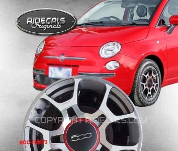 FIAT 500 Wheel Decals / Rim Stickers | Ridecals®