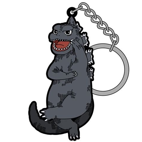 Godzilla Series: Godzilla '65 Pinched Keychain | HLJ.com