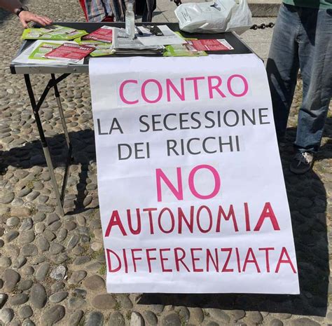 NO ALLA AUTONOMIA DIFFERENZIATA Sinistra Anticapitalista