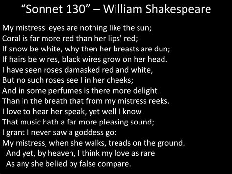 Ppt Sonnet 130 Powerpoint Presentation Free Download Id 2241265