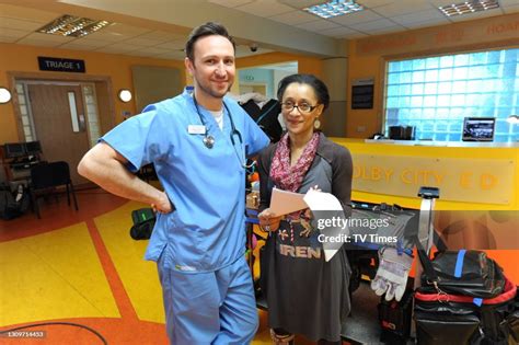 Holby City actor Alex Walkinshaw on set, March 22, 2012. News Photo ...