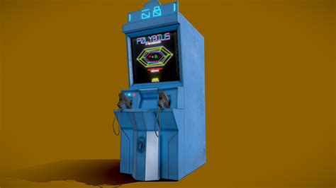 Sci Fi Arcade Machine 3d Model By Dbugg1138 Cb63cf4 Sketchfab