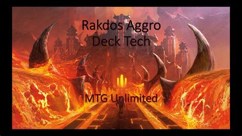 Rakdos Aggro Standard Deck Tech Youtube