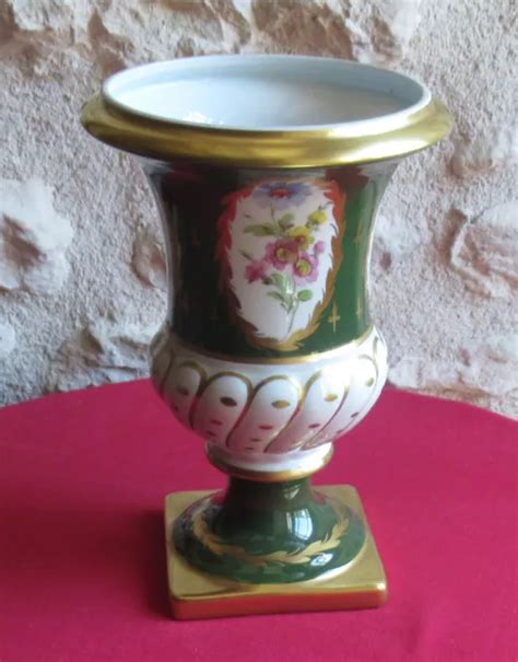 VASE MEDICIS ANCIEN En Porcelaine Artistique De Limoges EUR 25 00