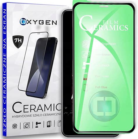 Oxygen Szkło Ceramiczne Hybrydowe Ochronne Na Ekran Do Realme 12X 5G