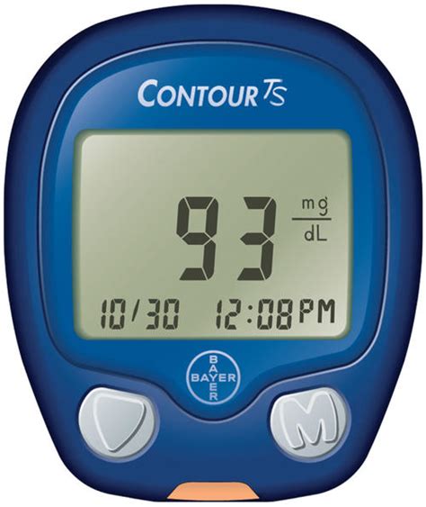 Medical Mobility Disability Bayer Contour TS Blood Glucose Meter