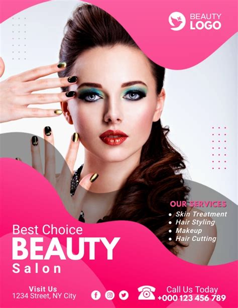 Beauty Salon Template Postermywall