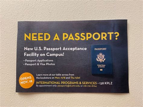 Umd Opens Official U S Passport Acceptance Facility — The Bark