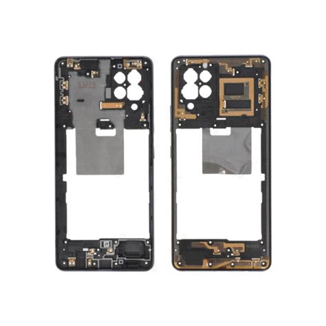 Ch Ssis Interm Diaire Intermediate Frame Noir Pour Samsung Galaxy A