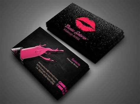 Makeup Artist Visiting Card Psd Makeupview Co