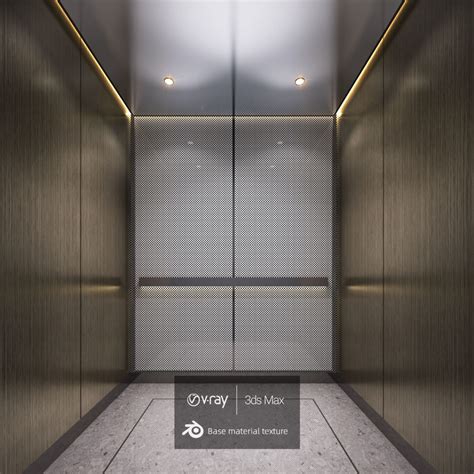 Elevator 06 3D Model 3D Model CGTrader Material Textures 3d