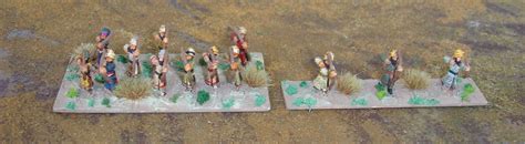 One Sided Miniature Wargaming Discourse Final Units Of Arab Foot