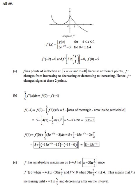 AP 2009 Test AB #6