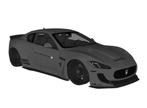 Maserati Granturismo Mc Stradale Liberty Walk D Model