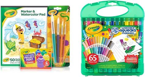 Crayola Juego de pintura para niños pintura lavable para niños