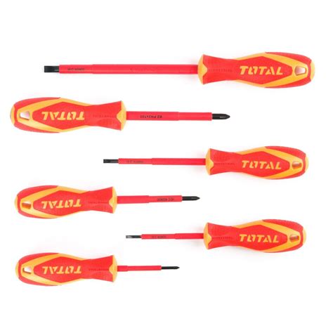 Total Vde Screwdriver Set V Pcs Insulated Electrician Electrical