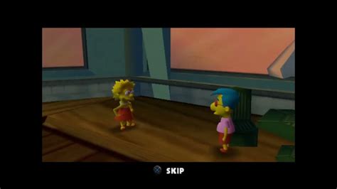 The Simpsons Hit And Run Following Milhouses Clues To Find Bart Clueless Mission Youtube