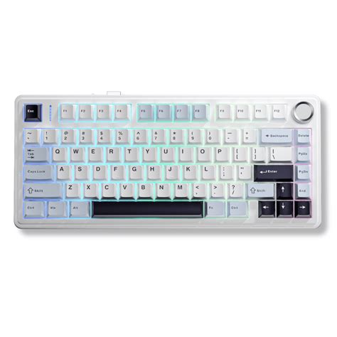 Bàn Phím Cơ Không Dây Aula F75 Ice Blue Gaming Reaper Switch Chính