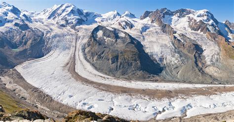 Vom Gornergletscher Zum Gornergrat