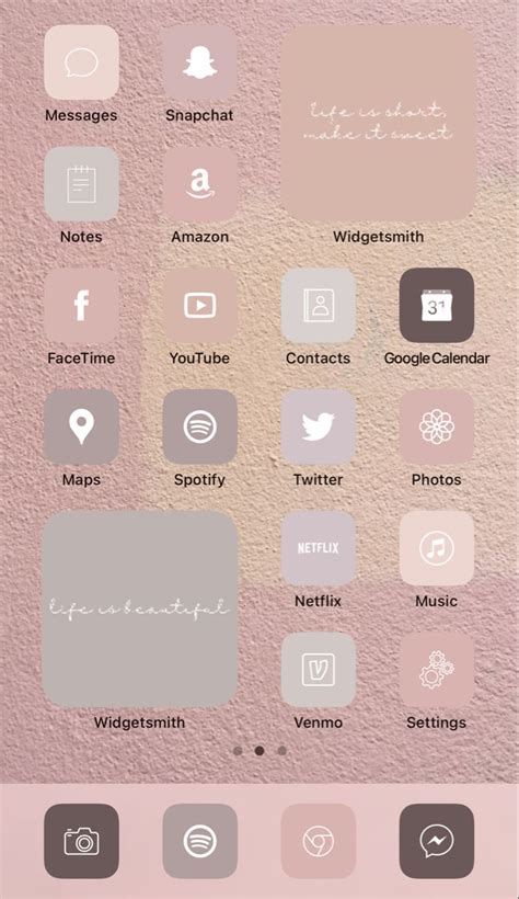 Aesthetic Home Screen Inspo Ios 14 Widget Photos Ios 14 App Covers