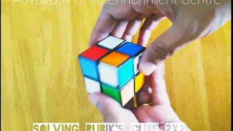 Learn How To Solve A 2x2 Rubiks Cube Beginner Tutorial Simple