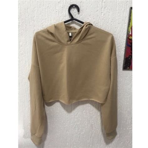 Moletom Cropped Nude Shopee Brasil