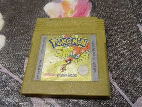 Pokemon Gold Goldene Edition Gameboy Color F R Bastler Kaufen Auf