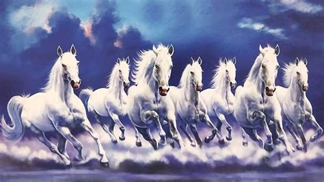 7 Horses Painting With Vastu Direction To Welcome Success At Home