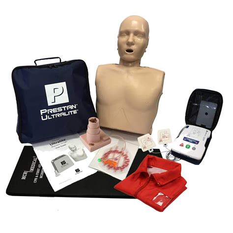 Mcr Medical Prestan Cpr Training Kit W Prestan Ultralite Manikin W