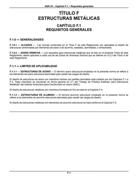 Nsr 10 Titulo F Pdf