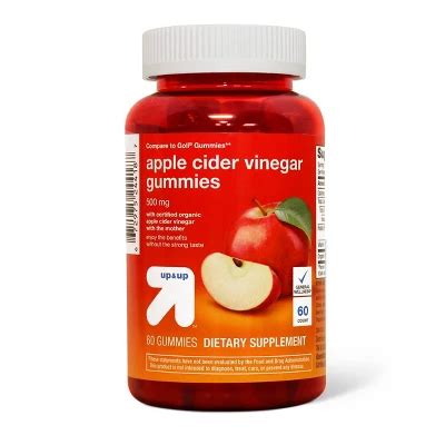 Apple Cider Vinegar Gummy 60ct Up Up Target