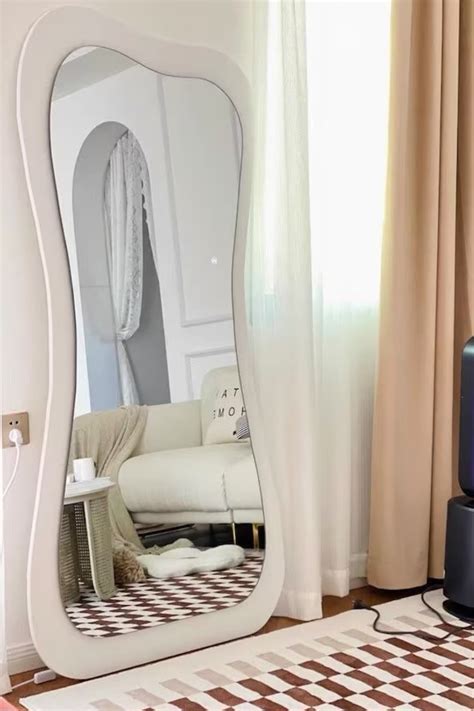 trendy wavy full body mirrors  elevate  room decor full body