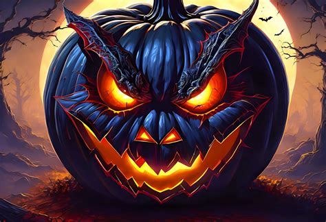 Halloween Jack-o-Lantern Pumpkin Free Stock Photo - Public Domain Pictures