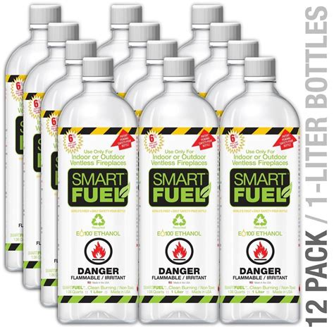 Smartfuel™ Safest Ethanol Fuel For Indoor And Outdoor Fireplaces