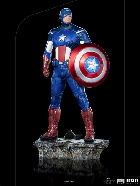 Iron Studios Captain America Battle Of Ny The Infinity Saga Bds Art