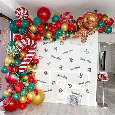 Unids Set Feliz Navidad Globos Conjunto Santa Claus Mu Eco De Nieve