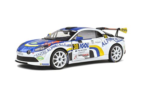 Alpine A110 RGT Rallye Du Touquet 2020 30 F DELECOUR Solido