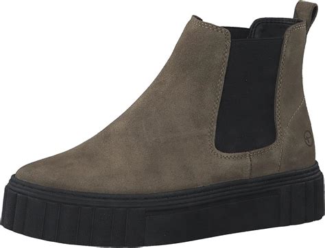 Tamaris Damen Chelsea Boots Frauen Stiefeletten Wechselfußbett Comfort