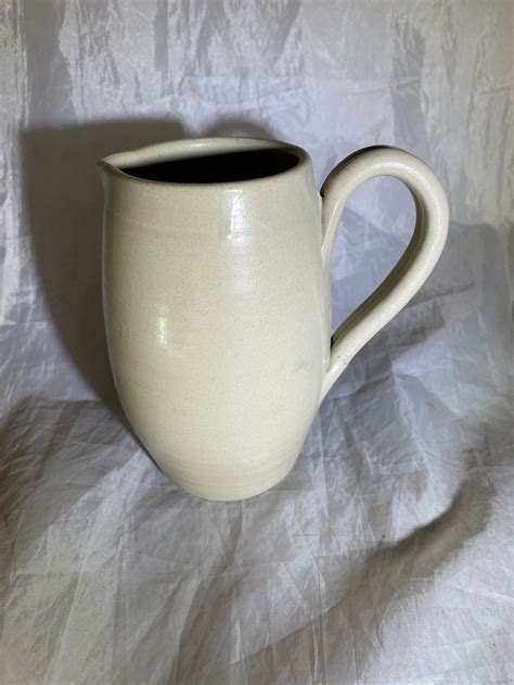 Williamsburg Salt Glaze Ware Pottery Pitcher | Etsy