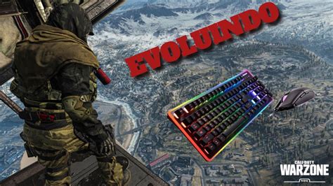 1 SEMANA JOGANDO NO TECLADO E MOUSE COD WARZONE YouTube