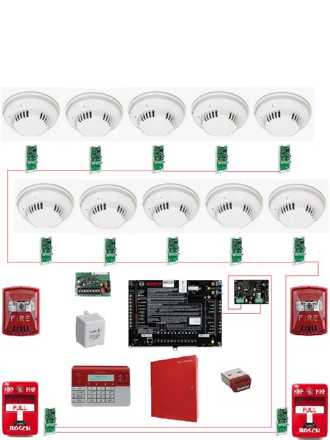 Bosch F8512gfire Kit De Panel Incendio E Intrusion Con 10