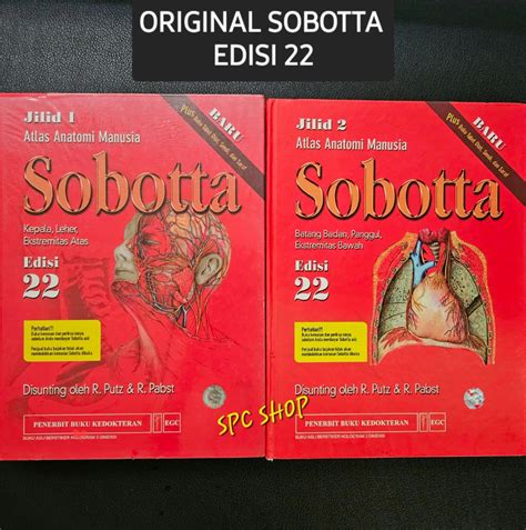 Original Sobotta Atlas Anatomi Manusia Jilid Edisi Tabel